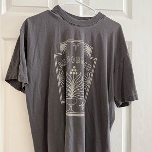 La Boheme Gray Graphic T-Shirt